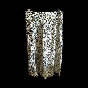 SHEIN Women’s Medium Stylish Leopard Print Midi Skirt Cheetah Sophisticated